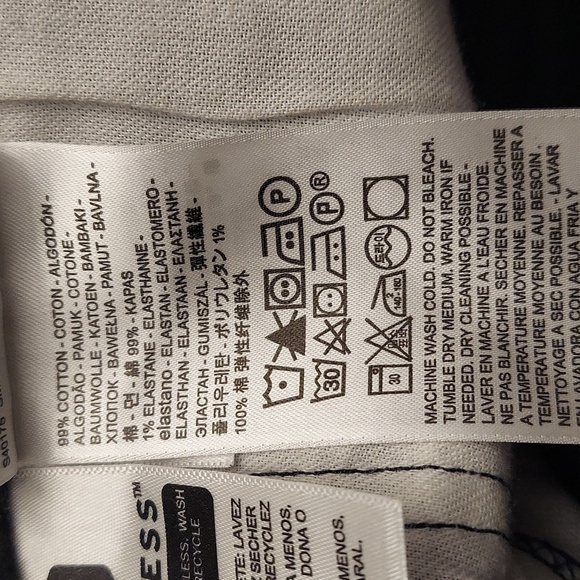 LEVI'S Men's Black Regular Tapered Fit Jeans - Picture 15 of 16